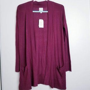 🌻Hippie Rose Women's Duster Cardigan Sweater Red